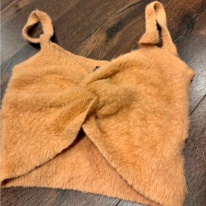 Windsor fuzzy tank - peach